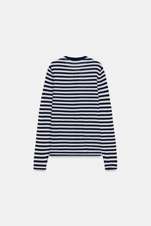 Кардиган в полоску- Заказать в России