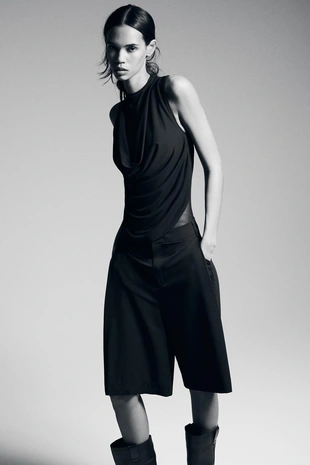 Комбинированный боди из тюля- Заказать в России