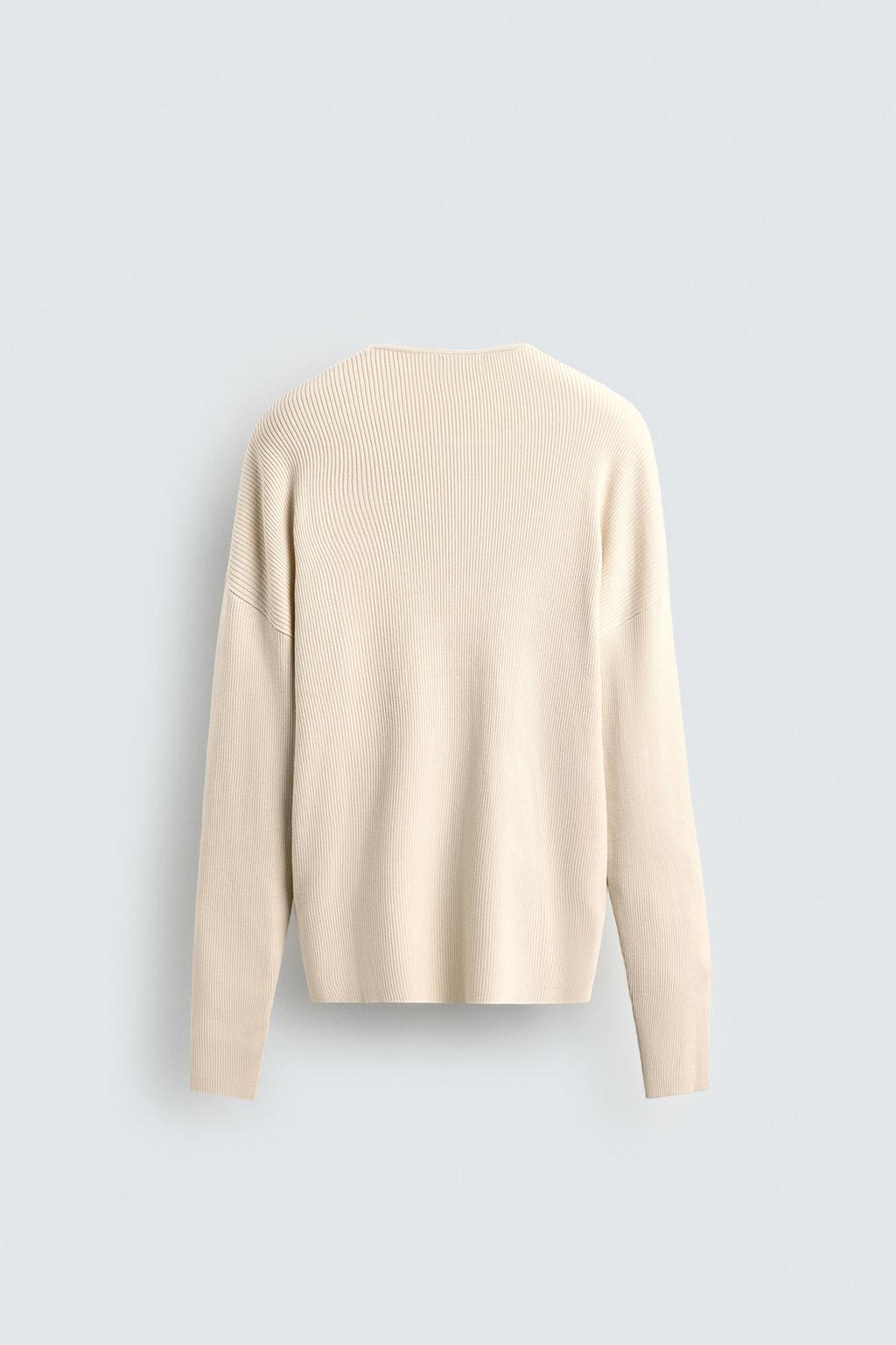 TEXTURED RELAXED FIT SWEATER
