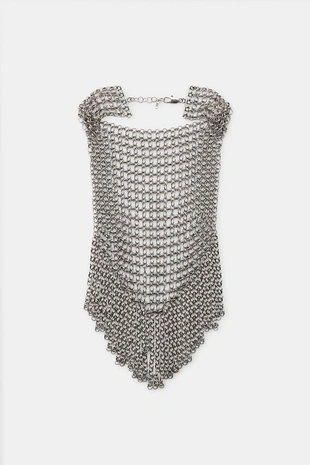 Ожерелье-нагрудник с кольцами- Заказать в России