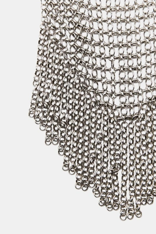 Ожерелье-нагрудник с кольцами- Заказать в России