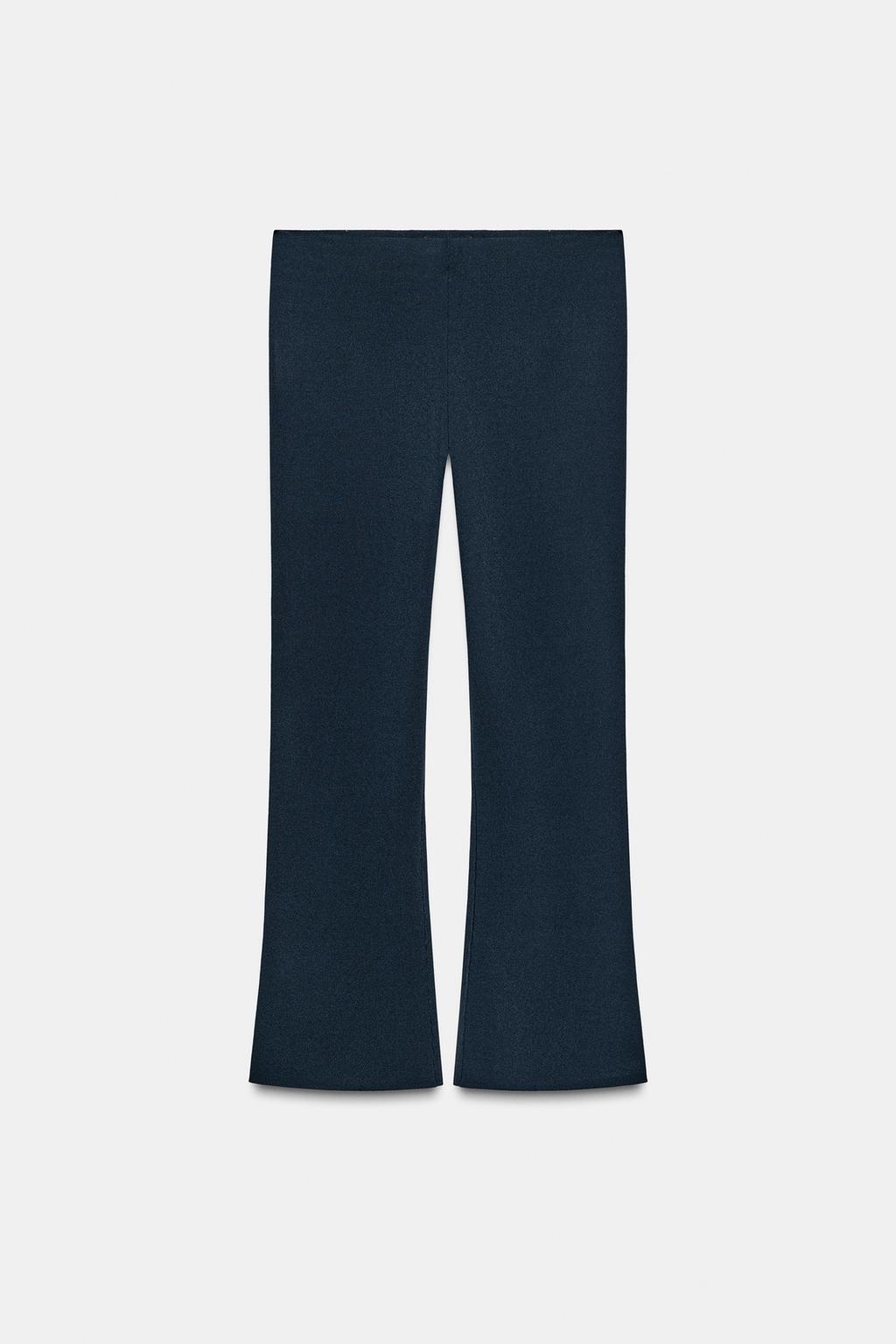 STRAIGHT KNIT TROUSERS