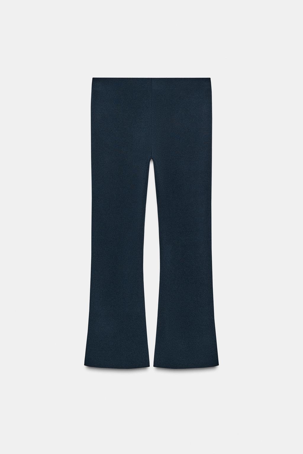 STRAIGHT KNIT TROUSERS