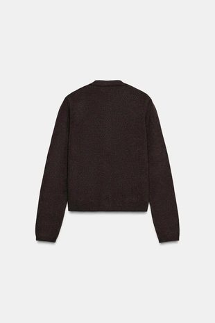 Кардиган с золотистыми пуговицами- Заказать в России