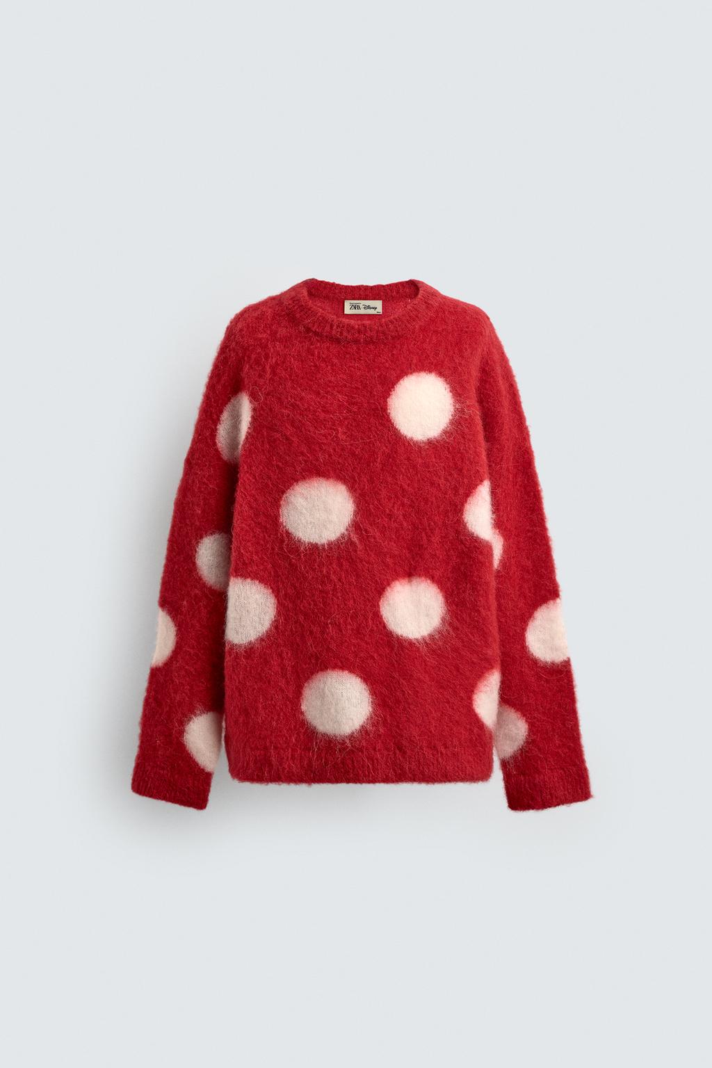 ДЖЕМПЕР В ГОРОШЕК HARRY LAMBERT ДЛЯ ZARA X DISNEY