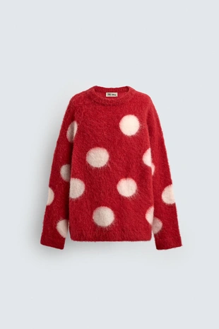 Купить Zara Джемпер в горошек HARRY LAMBERT для ZARA X DISNEY