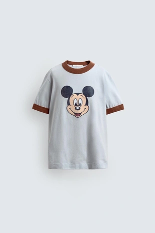 Купить Zara Футболка MICKEY MOUSE HARRY LAMBERT FOR ZARA X DISNEY (7-14 лет)