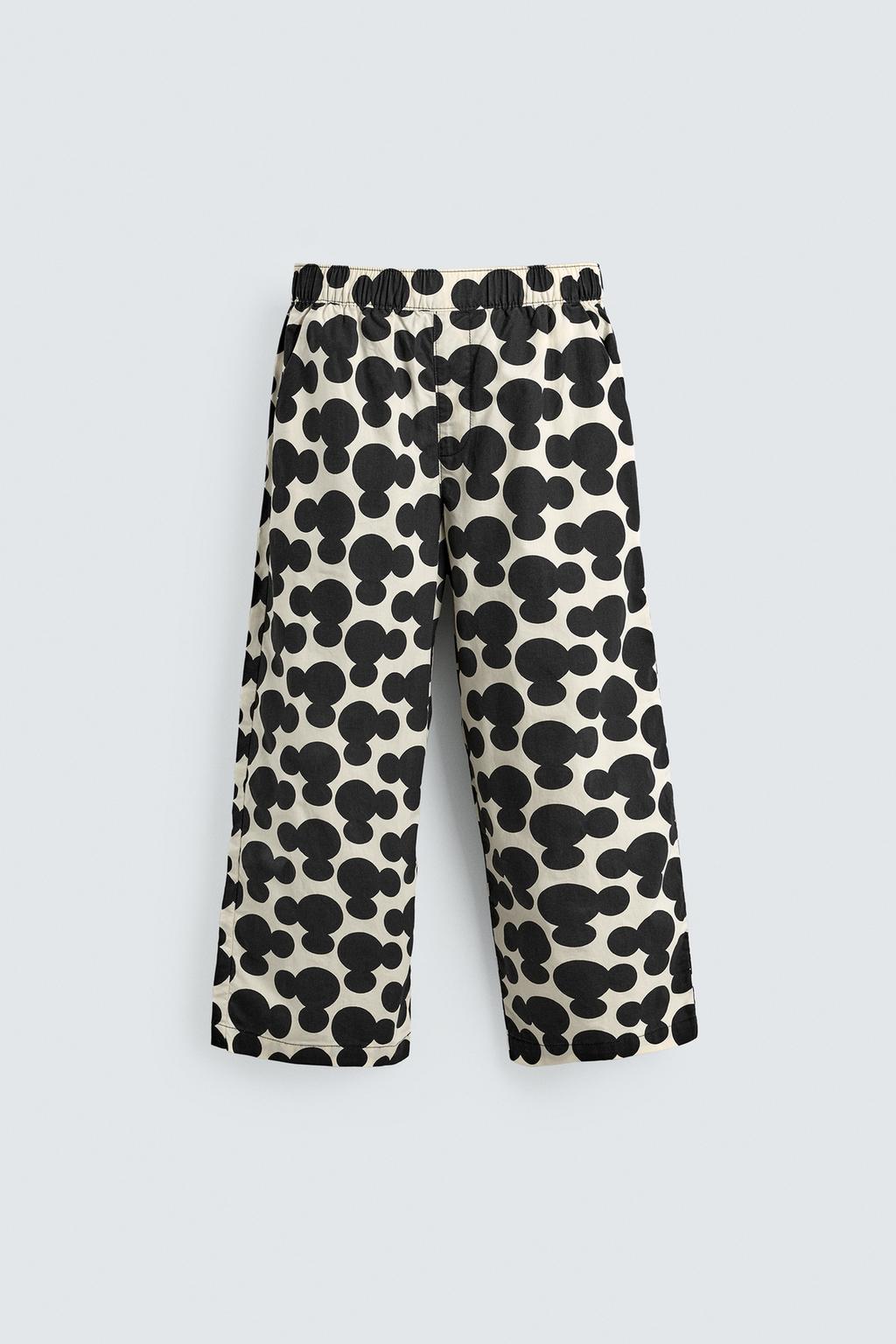 8–14 ЛЕТ/ КОМПЛЕКТ ПИЖАМЫ С СИЛУЭТОМ МИККИ МАУСА HARRY LAMBERT FOR ZARA X DISNEY
