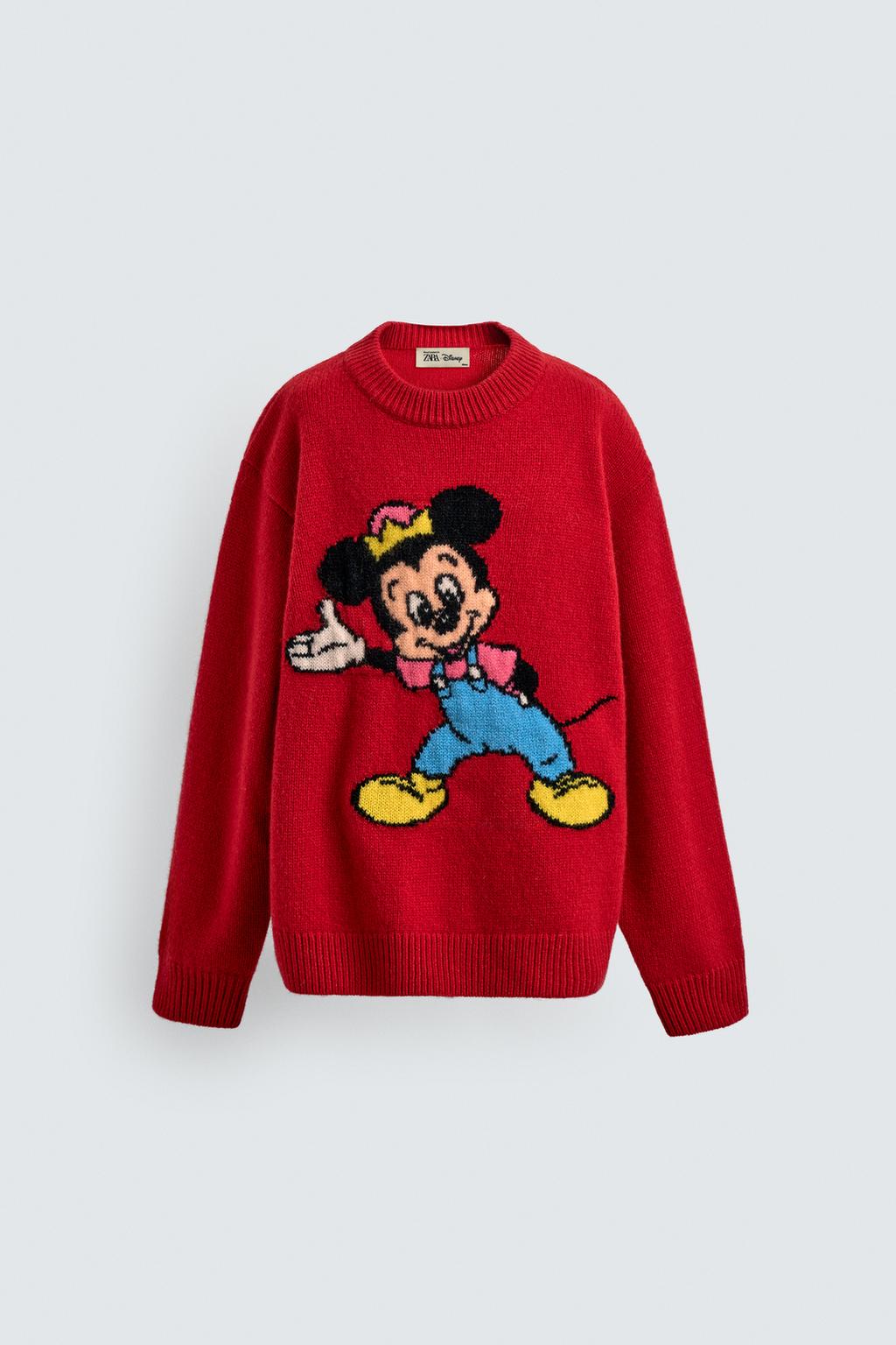 ШЕРСТЯНОЙ ДЖЕМПЕР MONTY HARRY LAMBERT FOR ZARA X DISNEY