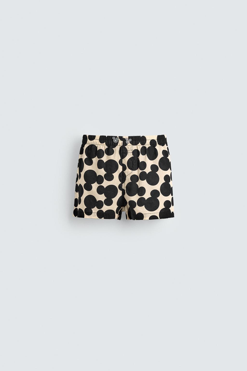 8–14 ЛЕТ / БОКСЕРЫ С СИЛУЭТОМ МИККИ МАУСА HARRY LAMBERT FOR ZARA X DISNEY