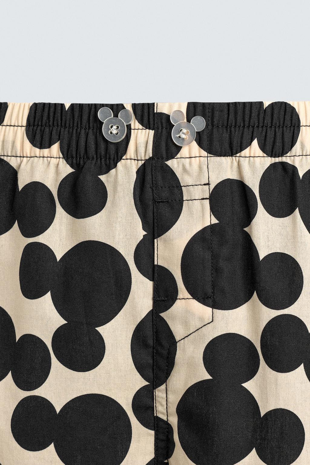 8–14 ЛЕТ / БОКСЕРЫ С СИЛУЭТОМ МИККИ МАУСА HARRY LAMBERT FOR ZARA X DISNEY