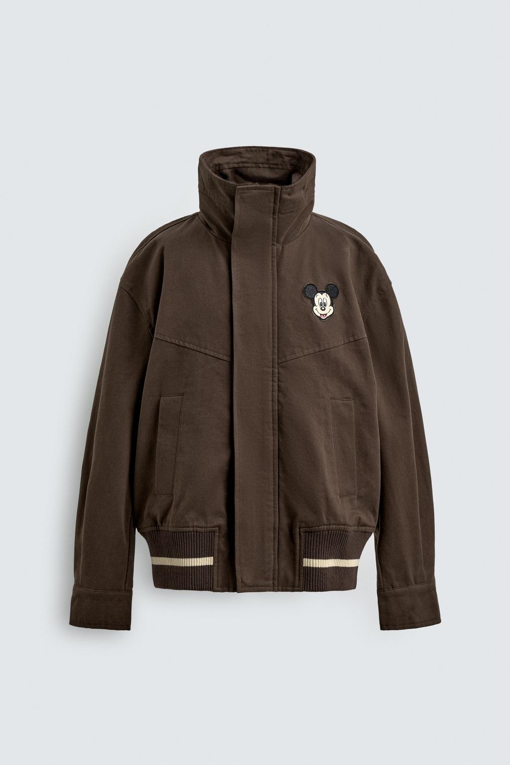 КУРТКА С НАШИВКОЙ MICKEY MOUSE HARRY LAMBERT FOR ZARA X DISNEY