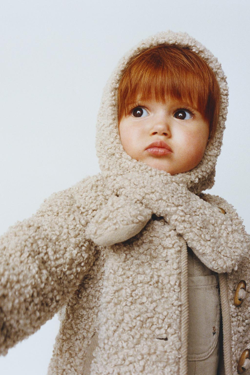 Шапка из искусственного меха faux shearling