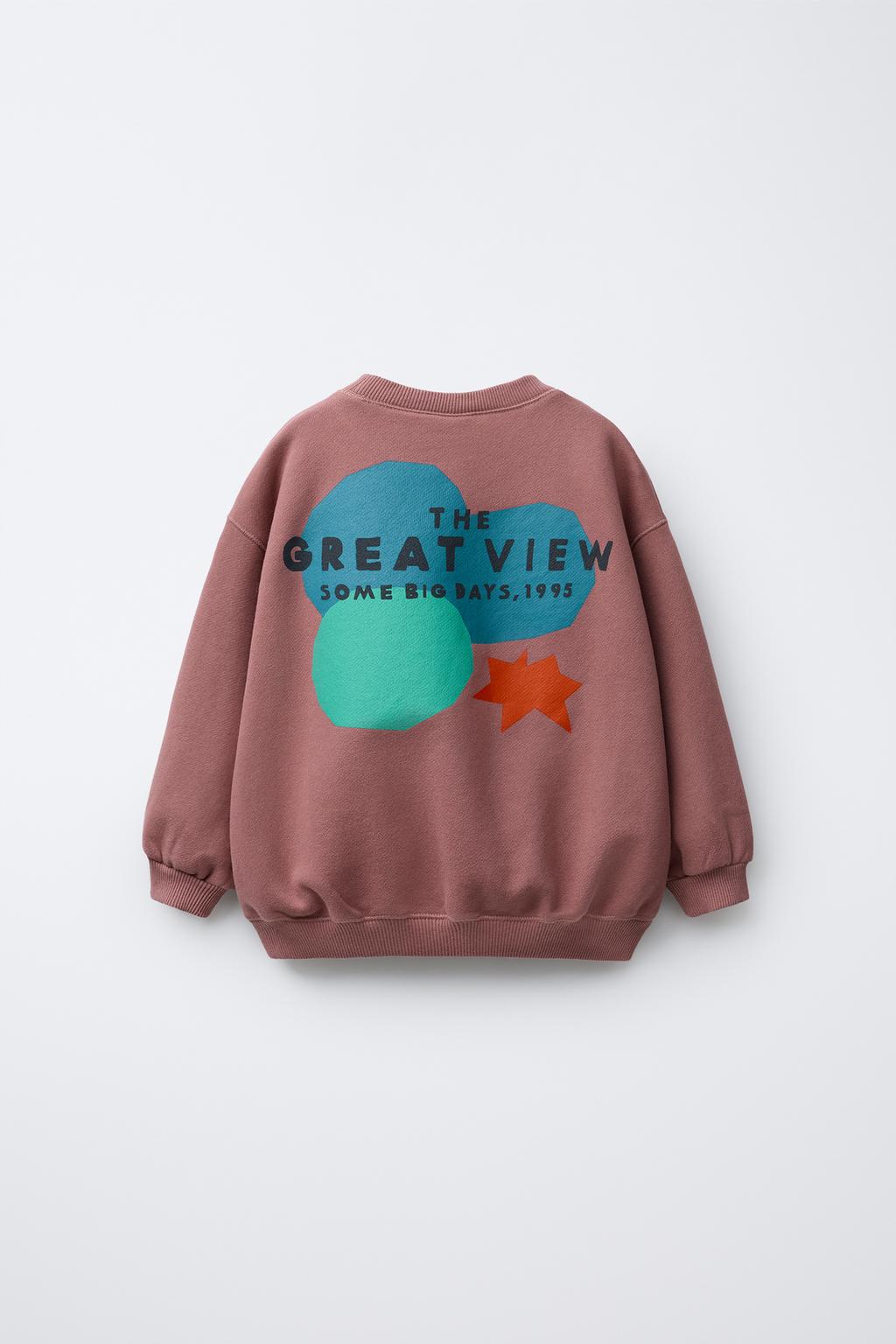 ТОЛСТОВКА С ПРИНТОМ В ВИДЕ УЗОРОВ