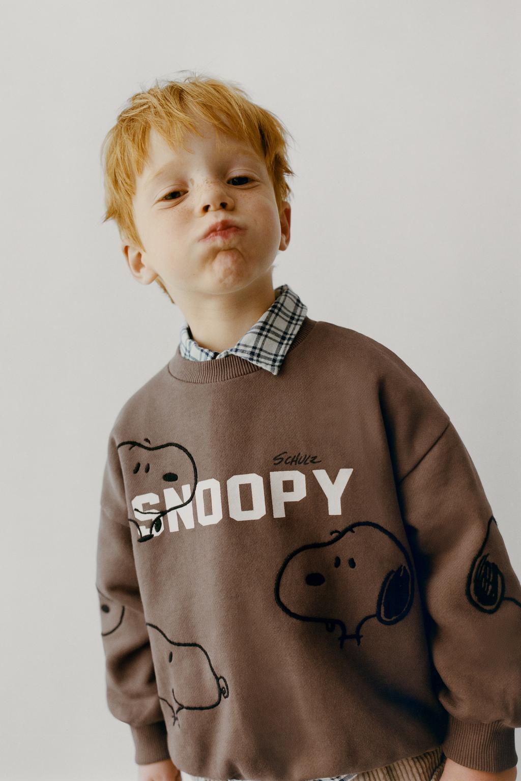 ТОЛСТОВКА С ВЫШИВКОЙ SNOOPY PEANUTS™