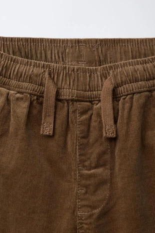 Вельветовые брюки на подкладке