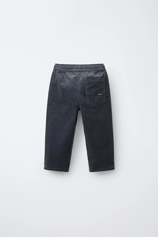 Вельветовые брюки на подкладке