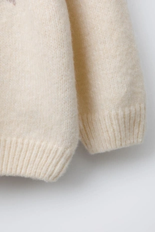 Жаккардовый трикотажный джемпер- Заказать в России