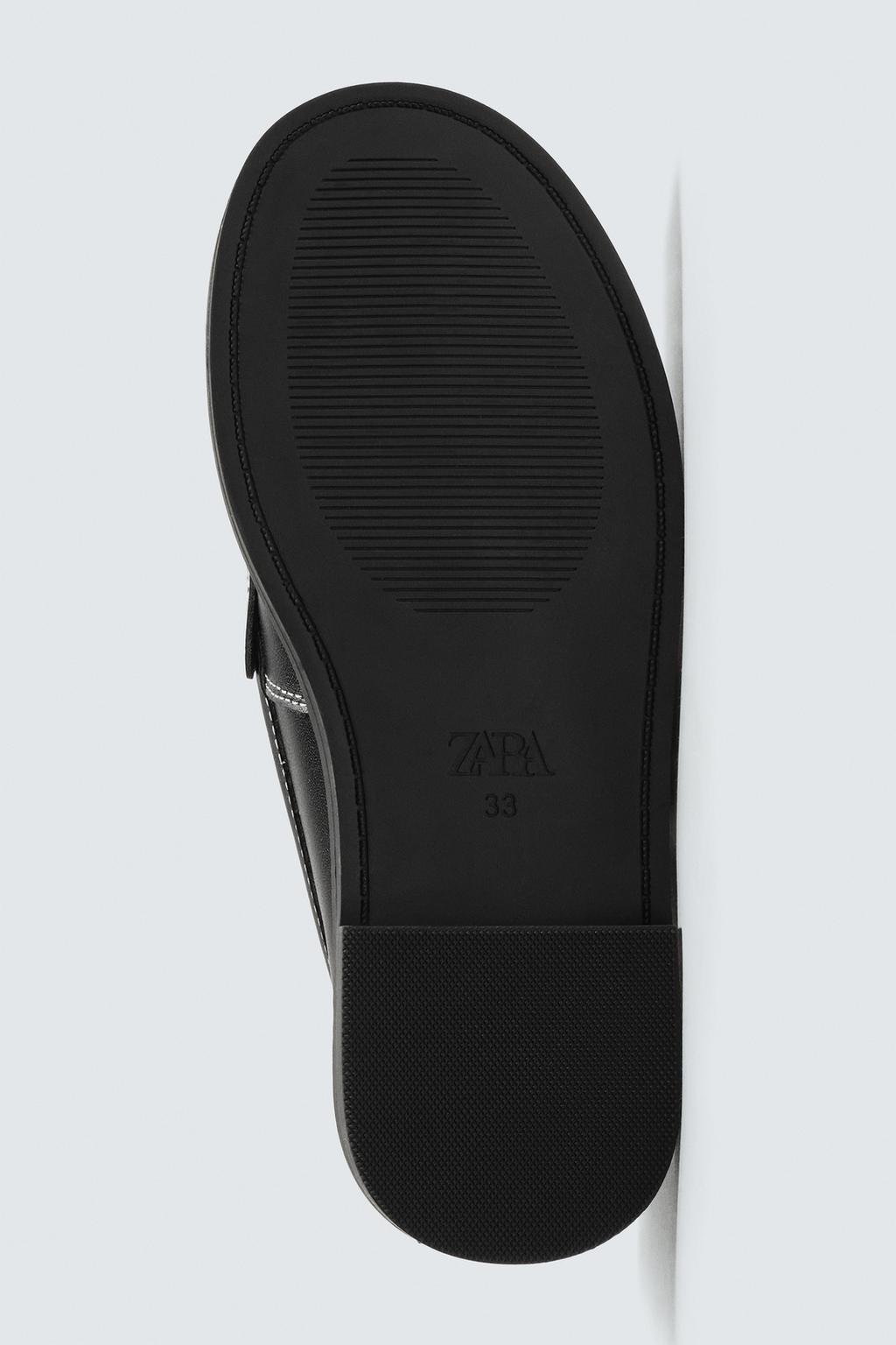 КОЖАНЫЕ ЛОФЕРЫ HARRY LAMBERT FOR ZARA X DISNEY