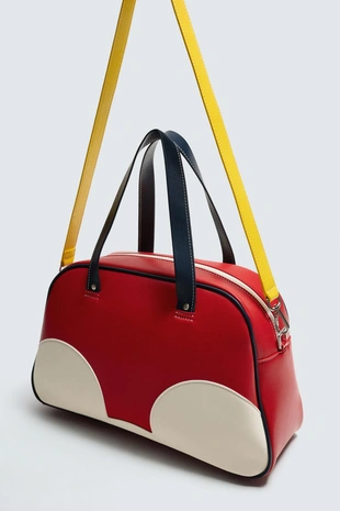 Мини-сумка-боулинг HARRY LAMBERT FOR ZARA X DISNEY- Заказать в России