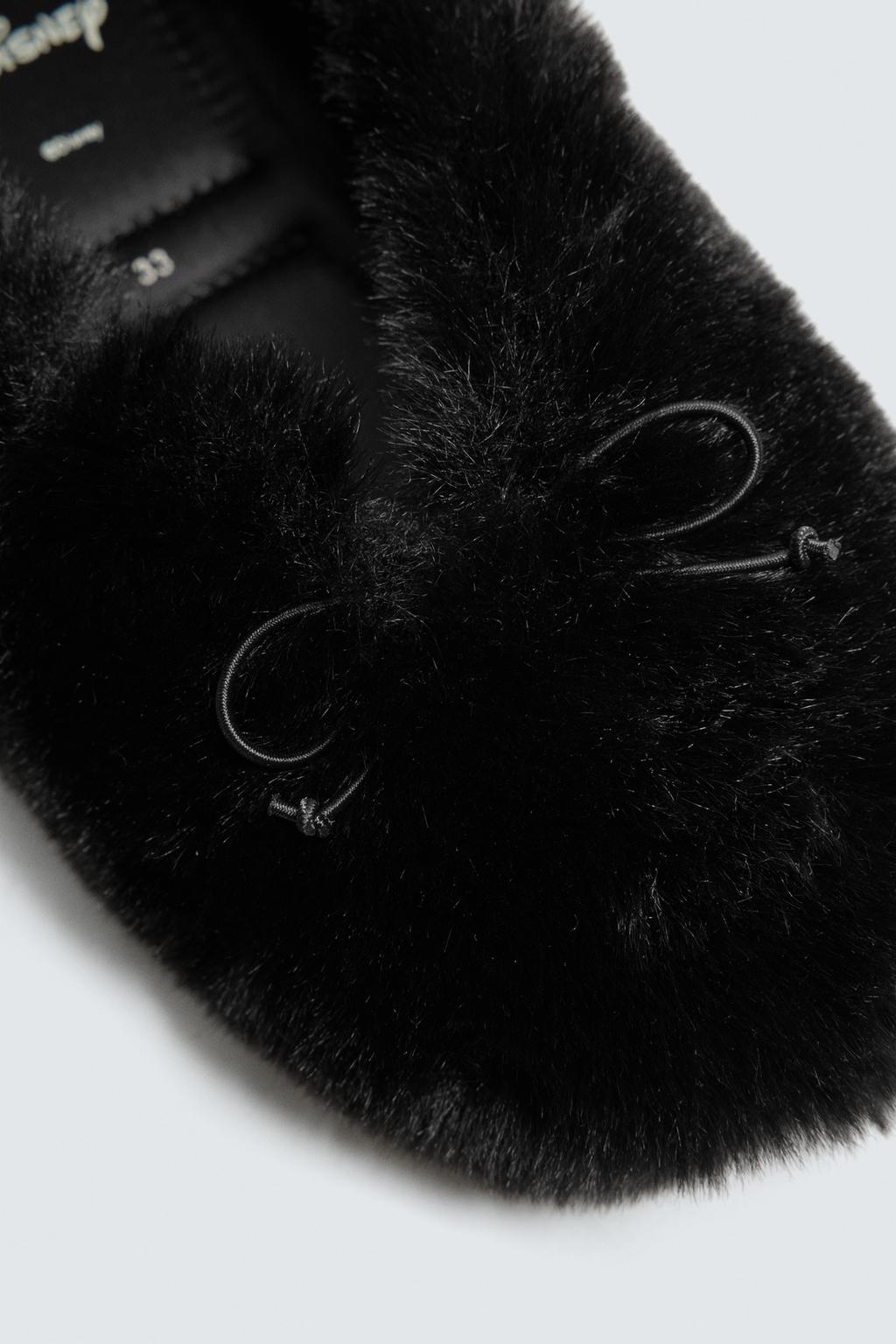 САБО С ОТДЕЛКОЙ ИЗ ИСКУССТВЕННОГО МЕХА HARRY LAMBERT FOR ZARA X DISNEY