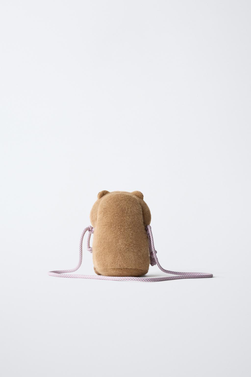 Zara Сумка-капибара capyfun © - Цвет коричневый - brown | 1274/630