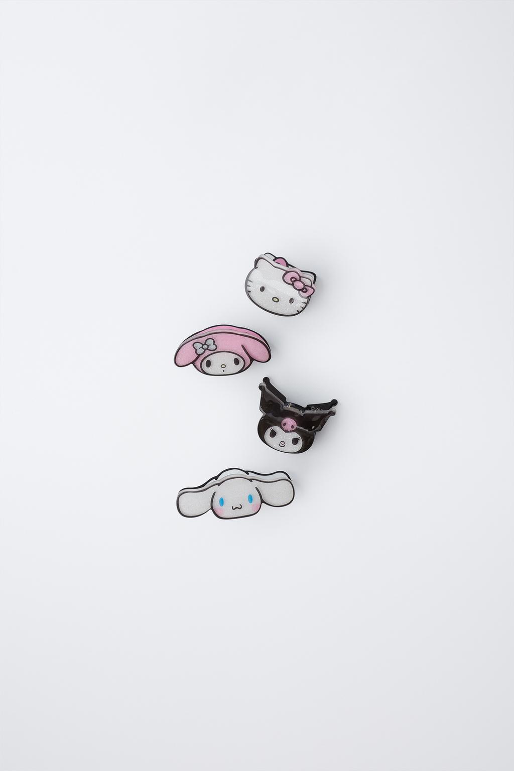НАБОР ИЗ ЧЕТЫРЕХ ЗАКОЛОК ДЛЯ ВОЛОС HELLO KITTY AND FRIENDS © SANRIO