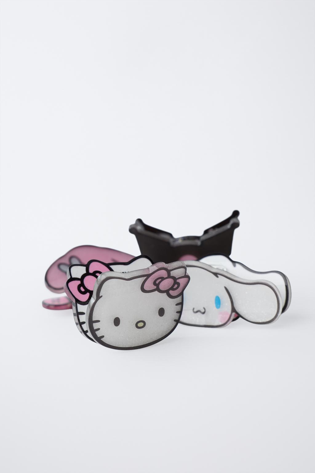 НАБОР ИЗ ЧЕТЫРЕХ ЗАКОЛОК ДЛЯ ВОЛОС HELLO KITTY AND FRIENDS © SANRIO