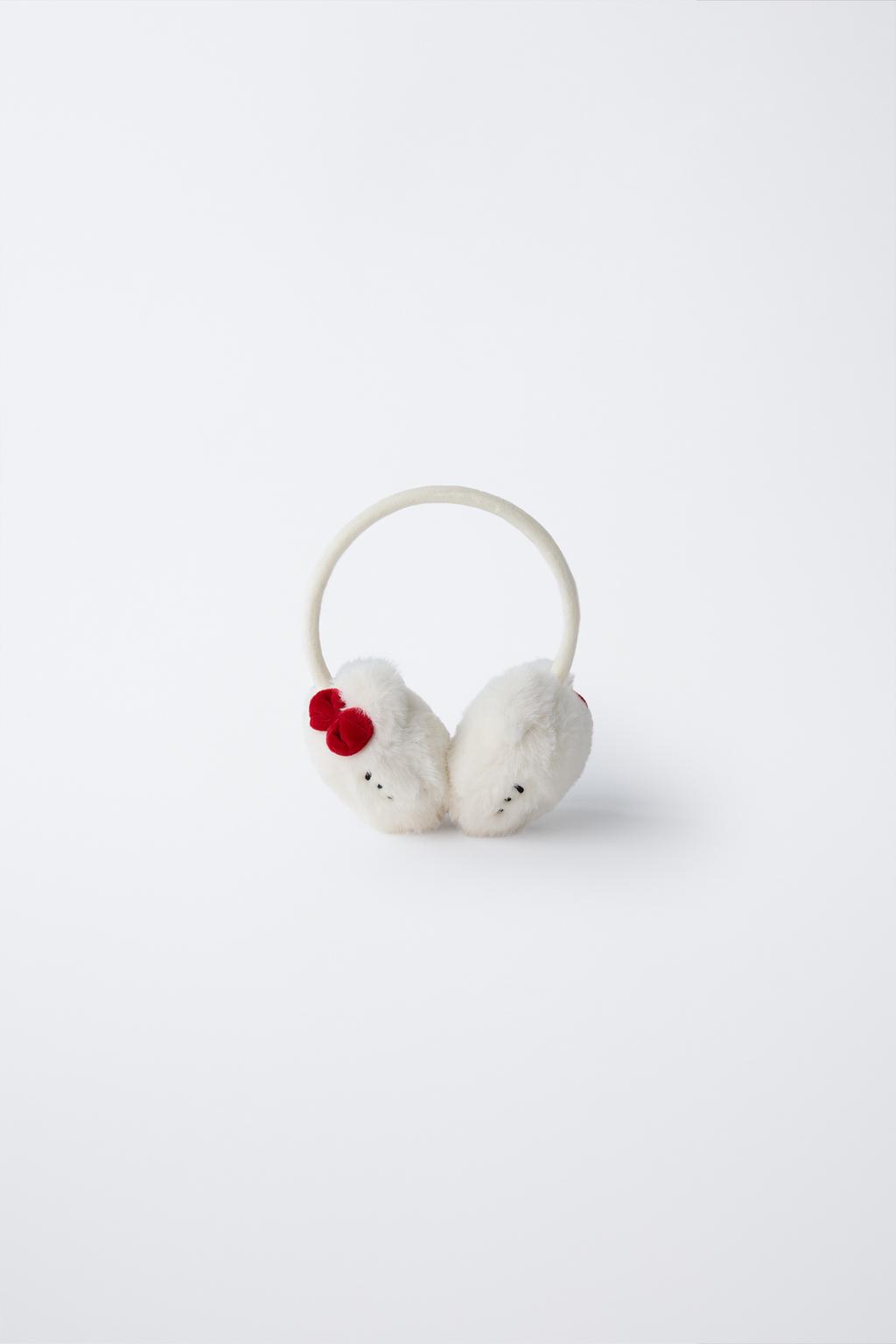 НАУШНИКИ ИЗ ИСКУССТВЕННОГО МЕХА HELLO KITTY © SANRIO