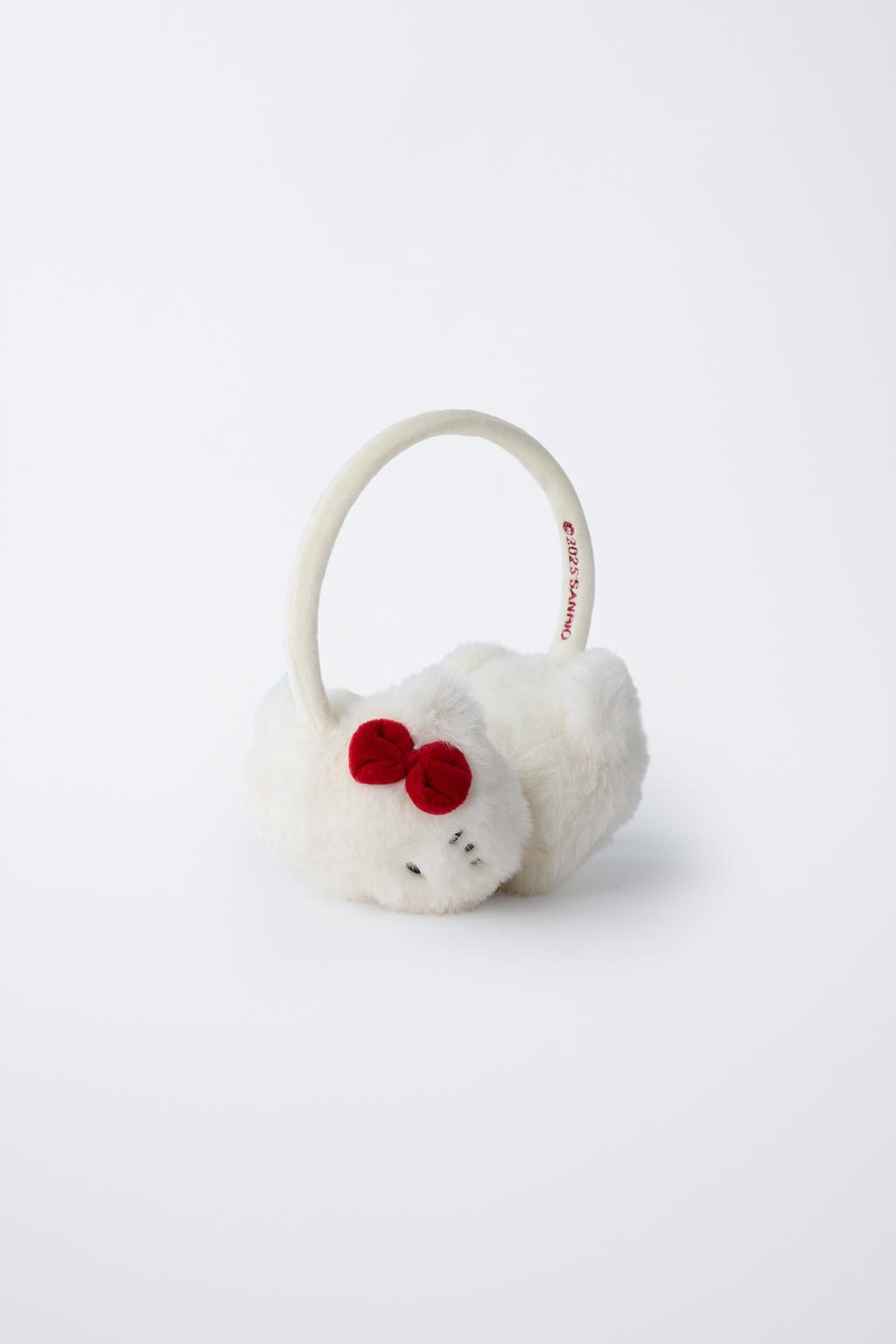 НАУШНИКИ ИЗ ИСКУССТВЕННОГО МЕХА HELLO KITTY © SANRIO