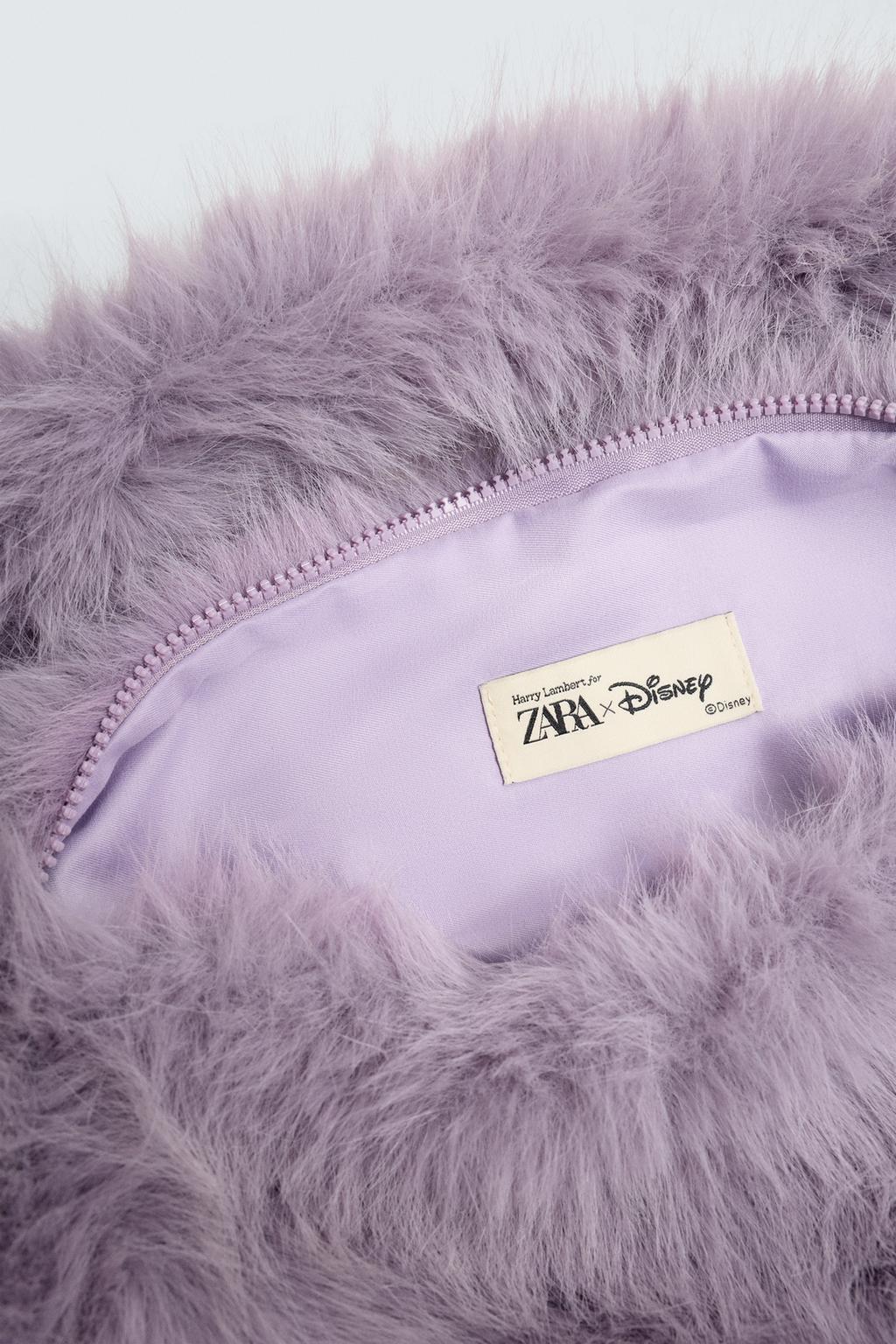 БОЛЬШАЯ СУМКА ИЗ ИСКУССТВЕННОГО МЕХА HARRY LAMBERT FOR ZARA X DISNEY