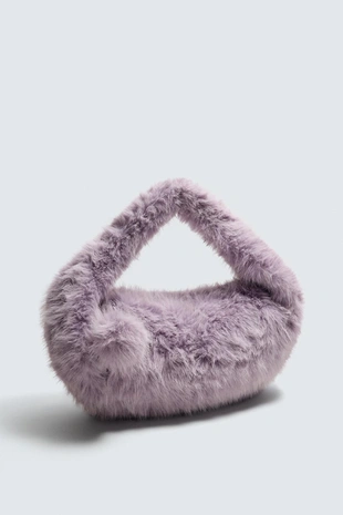 Большая сумка из искусственного меха HARRY LAMBERT FOR ZARA X DISNEY- Заказать в России