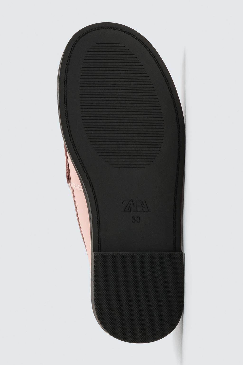 КОЖАНЫЕ ЛОФЕРЫ HARRY LAMBERT FOR ZARA X DISNEY