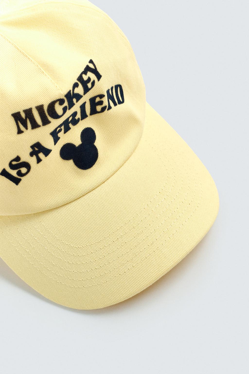 КЕПКА С ТЕКСТОМ HARRY LAMBERT FOR ZARA X DISNEY