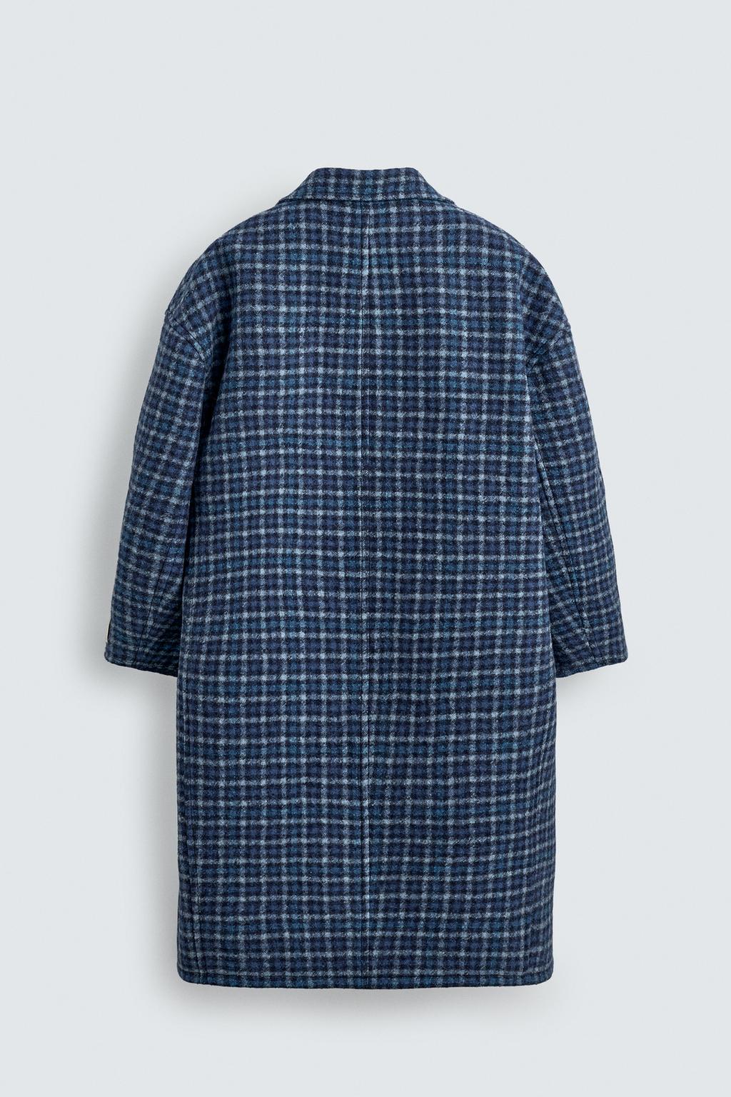 ПАЛЬТО OVERSIZE В КЛЕТКУ HARRY LAMBERT FOR ZARA X DISNEY