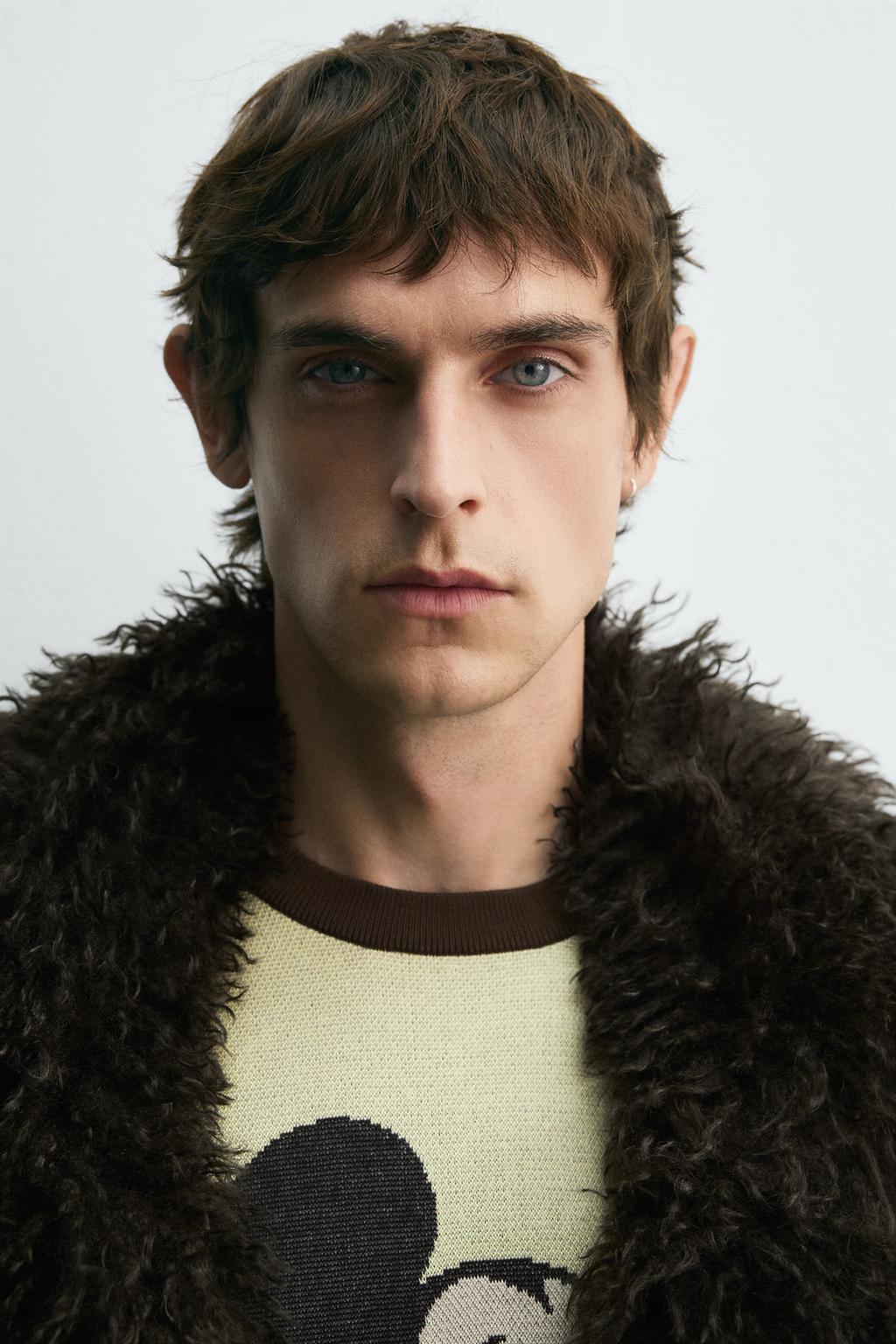 ПАЛЬТО В КЛЕТКУ HARRY LAMBERT ДЛЯ ZARA X DISNEY