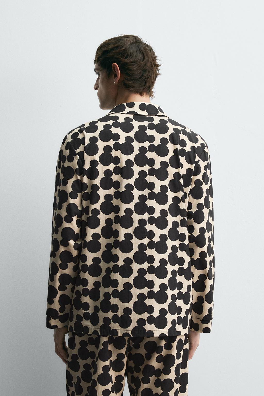 КОМПЛЕКТ ПИЖАМЫ С СИЛУЭТОМ МИККИ МАУСА HARRY LAMBERT FOR ZARA X DISNEY