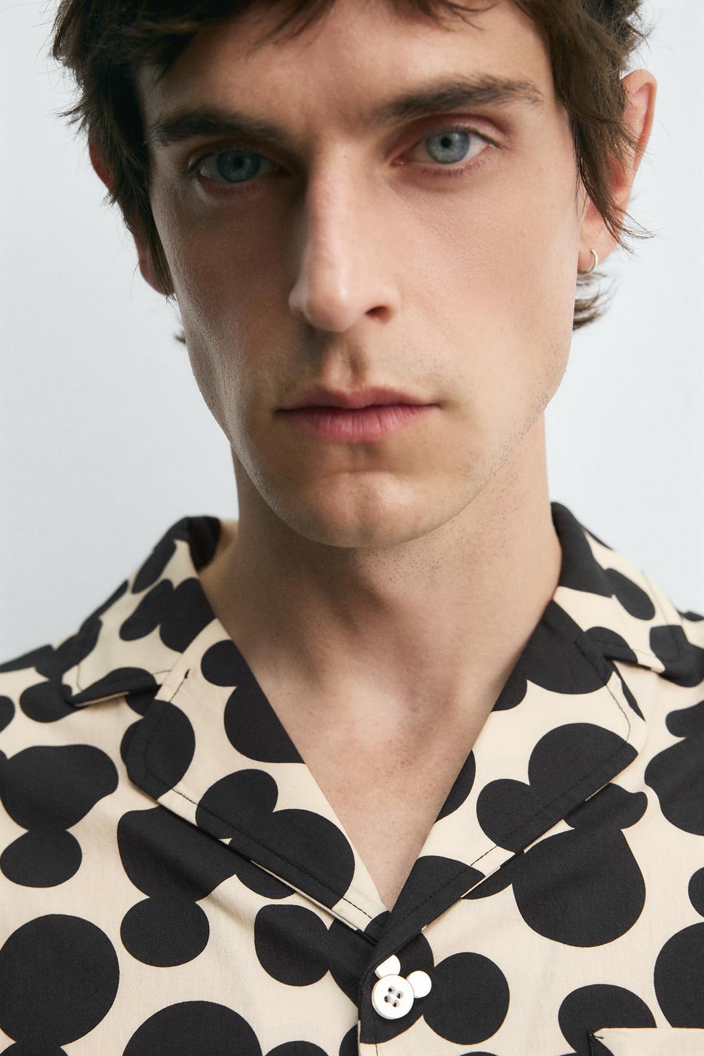 КОМПЛЕКТ ПИЖАМЫ С СИЛУЭТОМ МИККИ МАУСА HARRY LAMBERT FOR ZARA X DISNEY