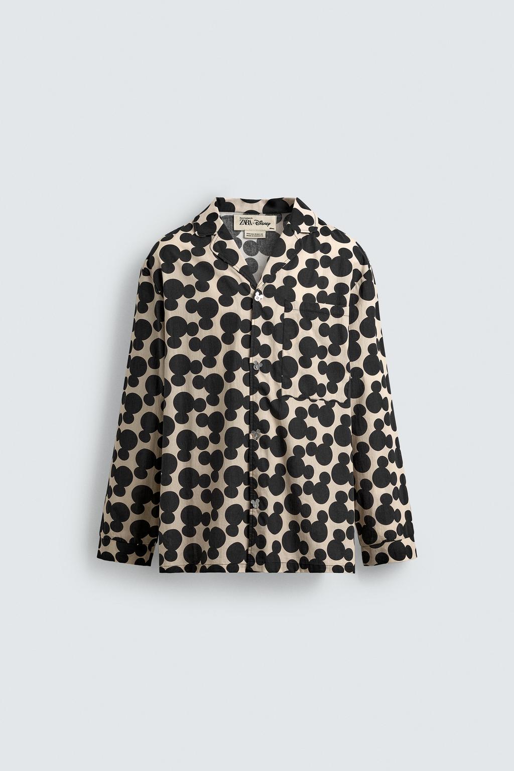 КОМПЛЕКТ ПИЖАМЫ С СИЛУЭТОМ МИККИ МАУСА HARRY LAMBERT FOR ZARA X DISNEY