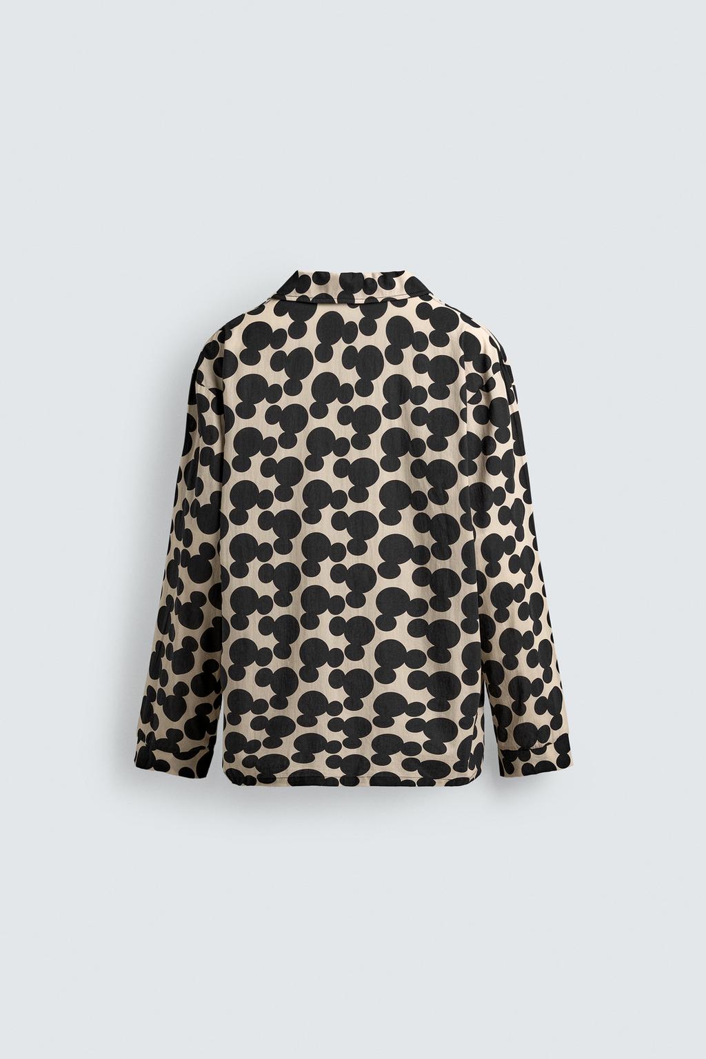 КОМПЛЕКТ ПИЖАМЫ С СИЛУЭТОМ МИККИ МАУСА HARRY LAMBERT FOR ZARA X DISNEY