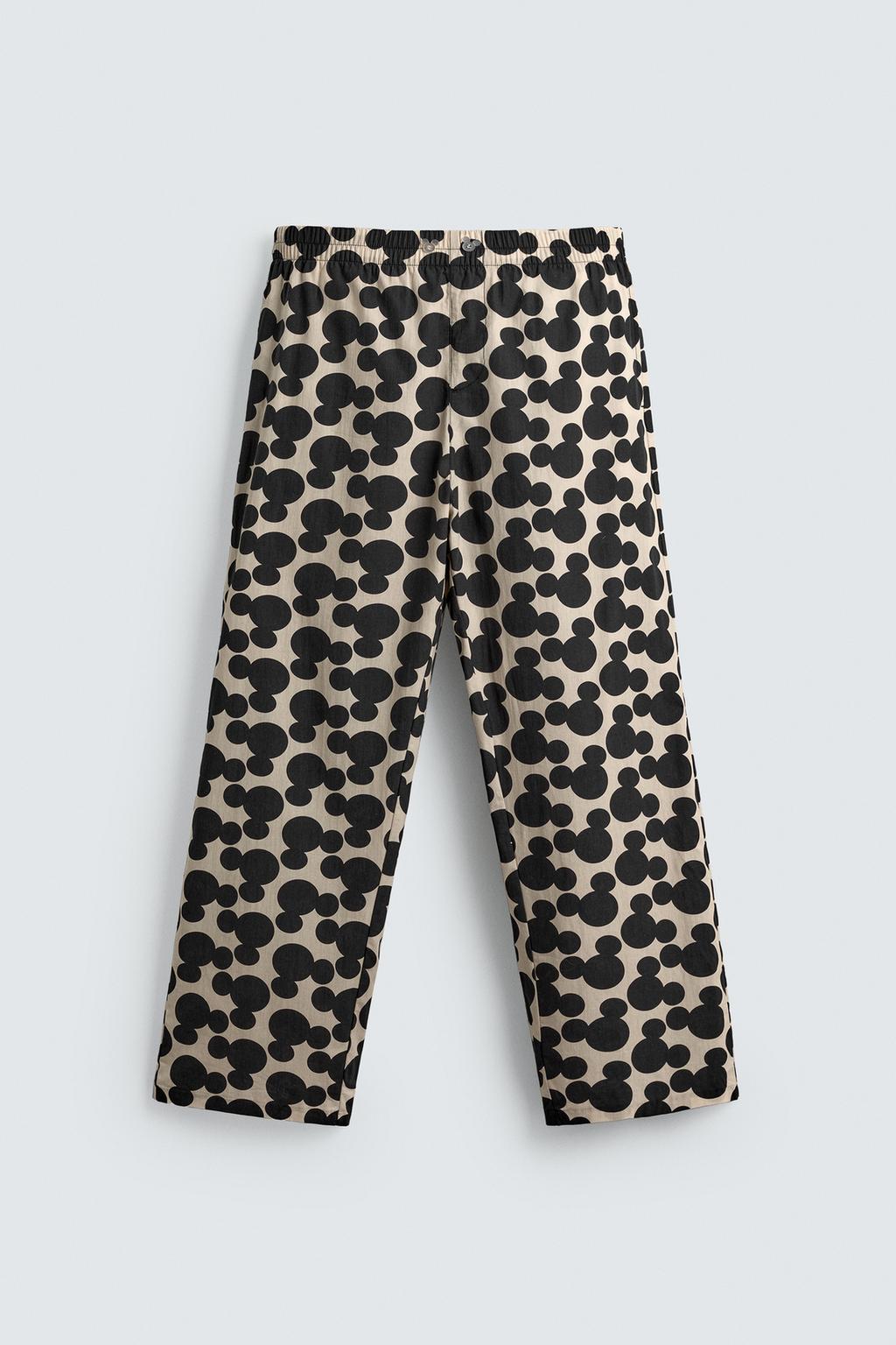 КОМПЛЕКТ ПИЖАМЫ С СИЛУЭТОМ МИККИ МАУСА HARRY LAMBERT FOR ZARA X DISNEY