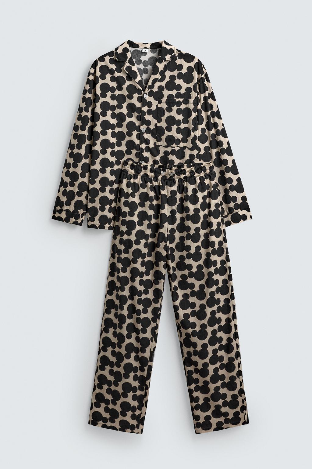 КОМПЛЕКТ ПИЖАМЫ С СИЛУЭТОМ МИККИ МАУСА HARRY LAMBERT FOR ZARA X DISNEY