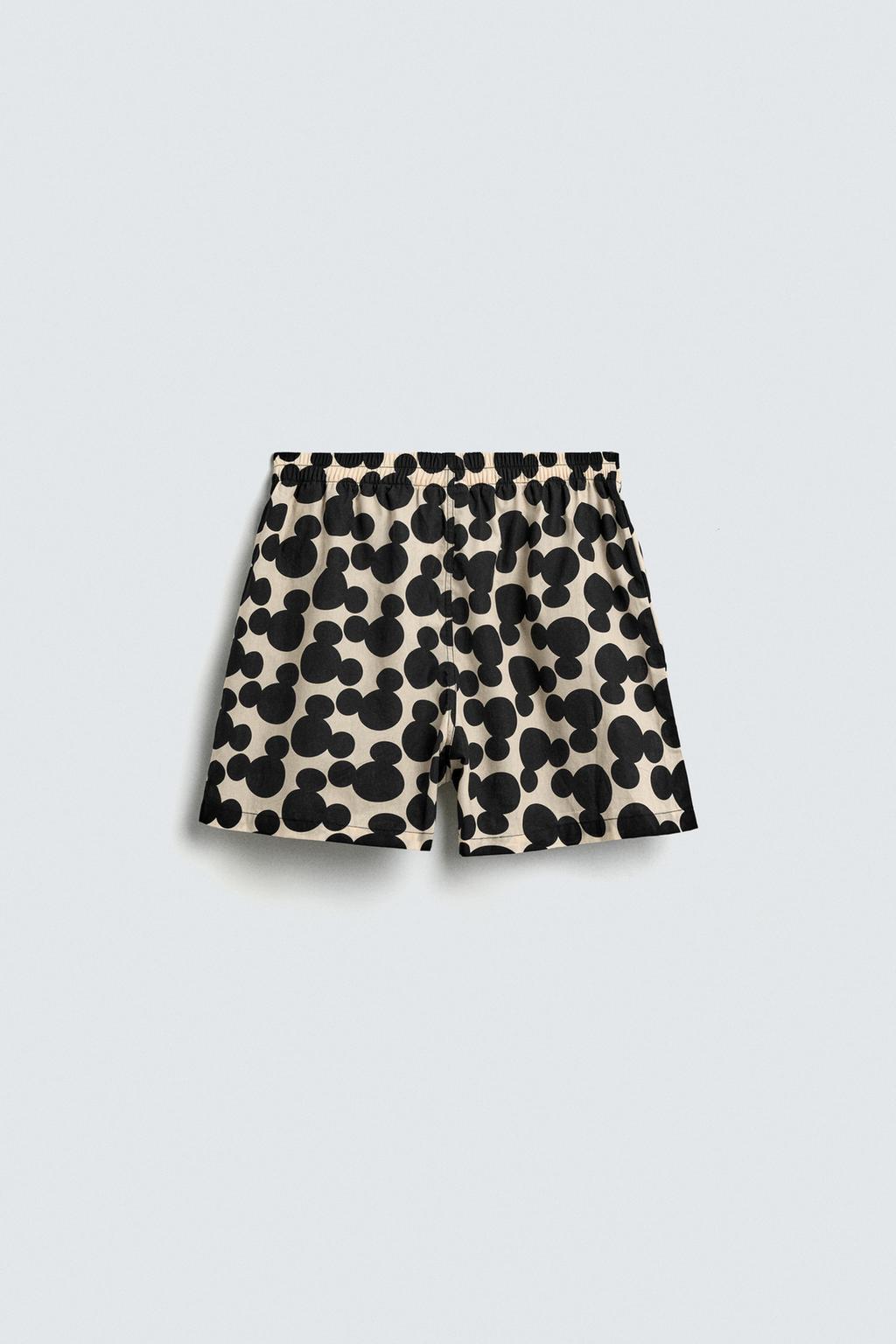 БОКСЕРЫ С СИЛУЭТОМ МИККИ МАУСА HARRY LAMBERT FOR ZARA X DISNEY