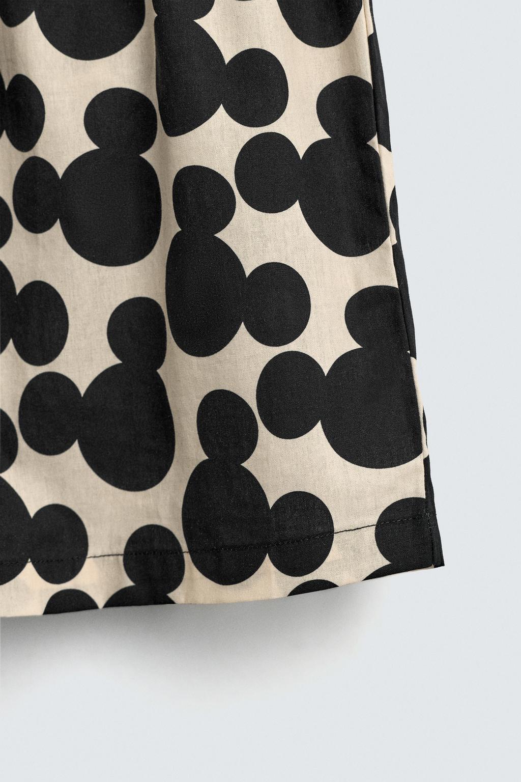 БОКСЕРЫ С СИЛУЭТОМ МИККИ МАУСА HARRY LAMBERT FOR ZARA X DISNEY