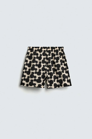 Купить Zara Боксеры с силуэтом микки мауса HARRY LAMBERT FOR ZARA X DISNEY