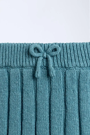 Blue | 1473/726/400 - Zara Трикотажная юбка в складку HARRY LAMBERT FOR ZARA X DISNEY