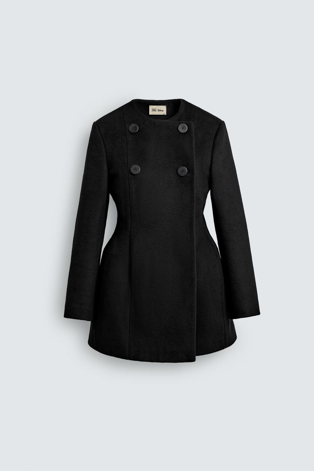 ДВУБОРТНОЕ ПЛАТЬЕ-ПАЛЬТО HARRY LAMBERT FOR ZARA X DISNEY