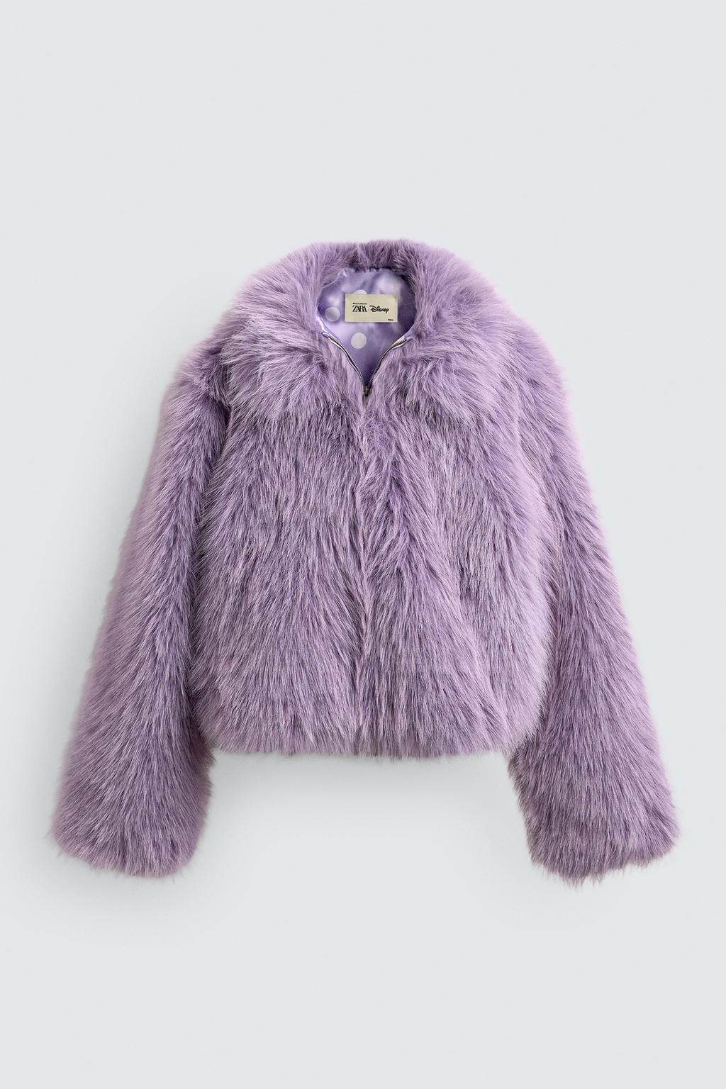 КУРТКА ИЗ ИСКУССТВЕННОГО МЕХА HARRY LAMBERT FOR ZARA X DISNEY