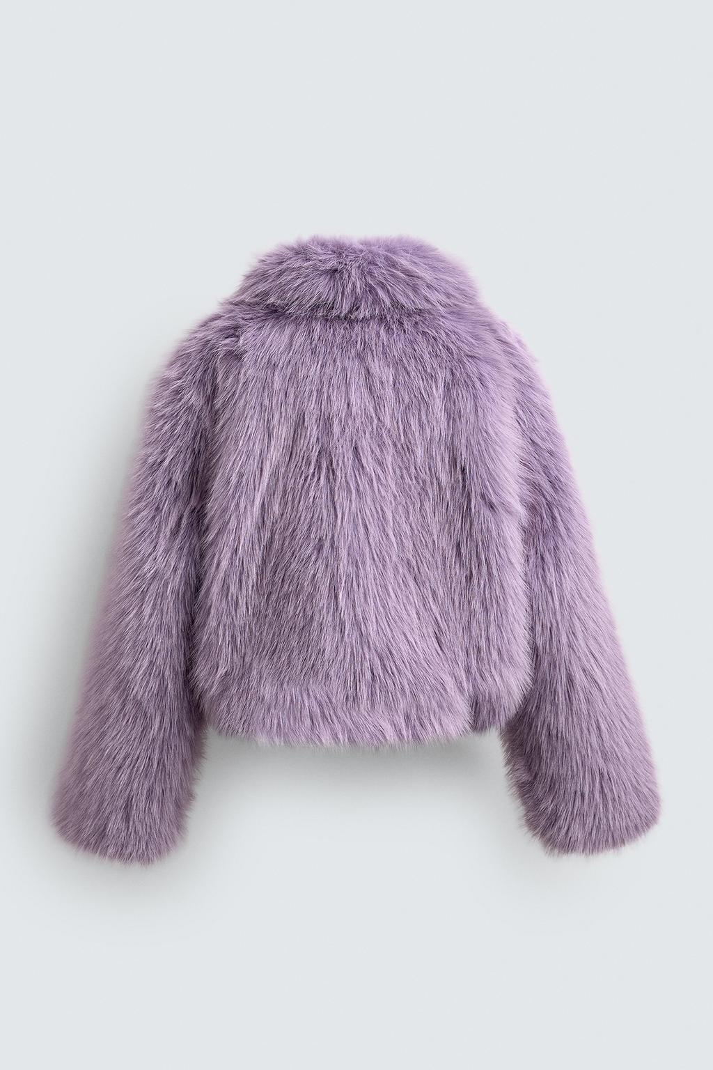 КУРТКА ИЗ ИСКУССТВЕННОГО МЕХА HARRY LAMBERT FOR ZARA X DISNEY