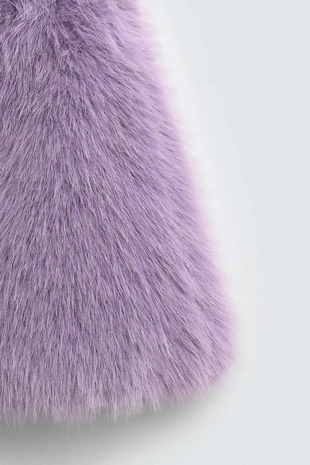 Мини-юбка из искусственного меха HARRY LAMBERT FOR ZARA X DISNEY- Заказать в России